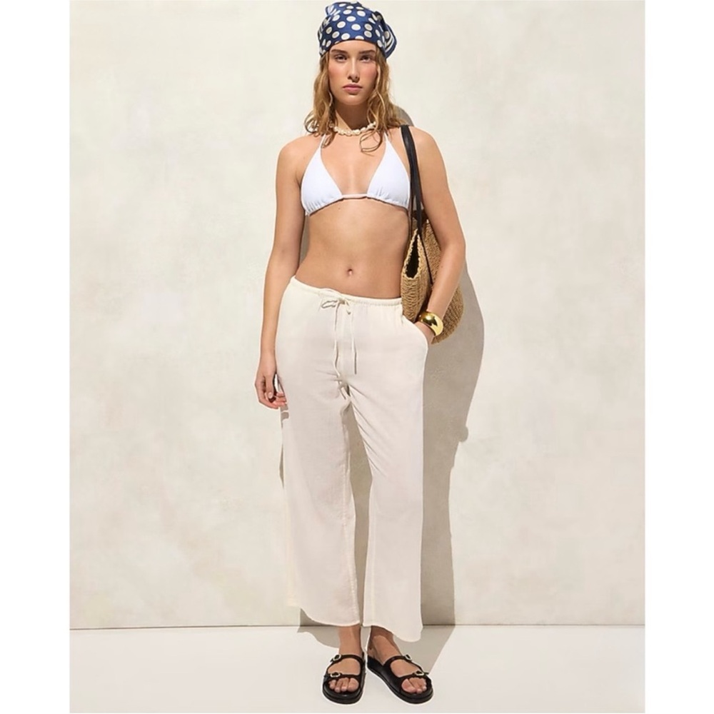 J. Crew Airy gauze beach‎ pant Size XS